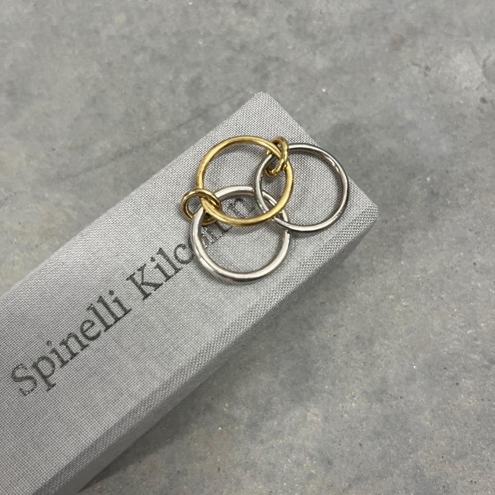 Spinelli Kilcollin Fauna Ring in 18K Black & Yellow Gold & Sterling Silver